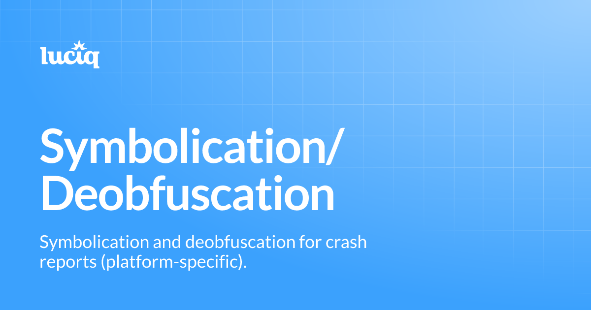 Symbolication/Deobfuscation | KMP | Luciq Docs