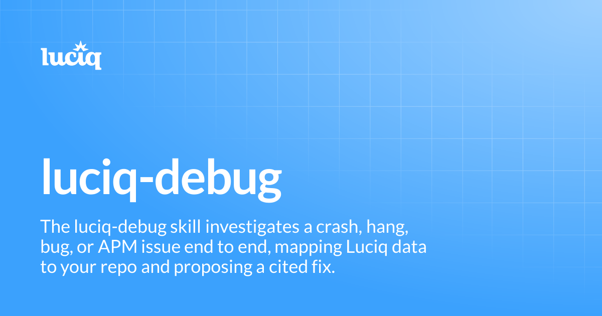 luciq-debug | Luciq Docs